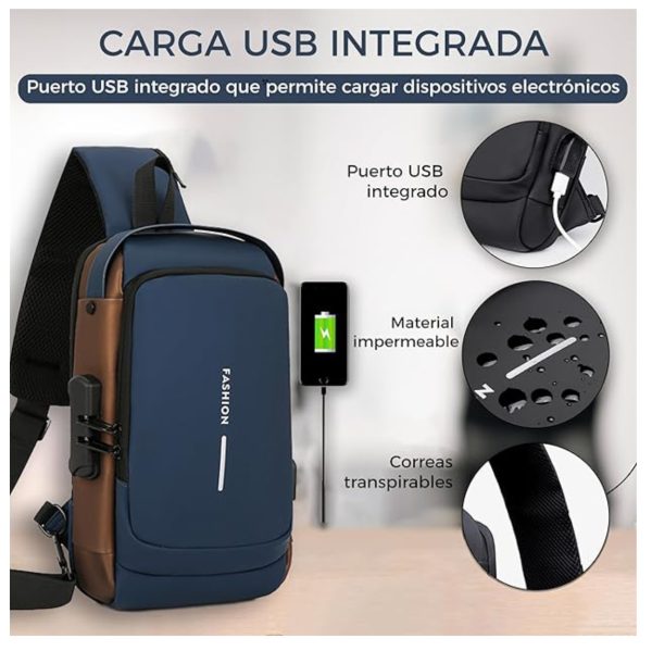 Maleta Antirrobo Bolso Cruzado
